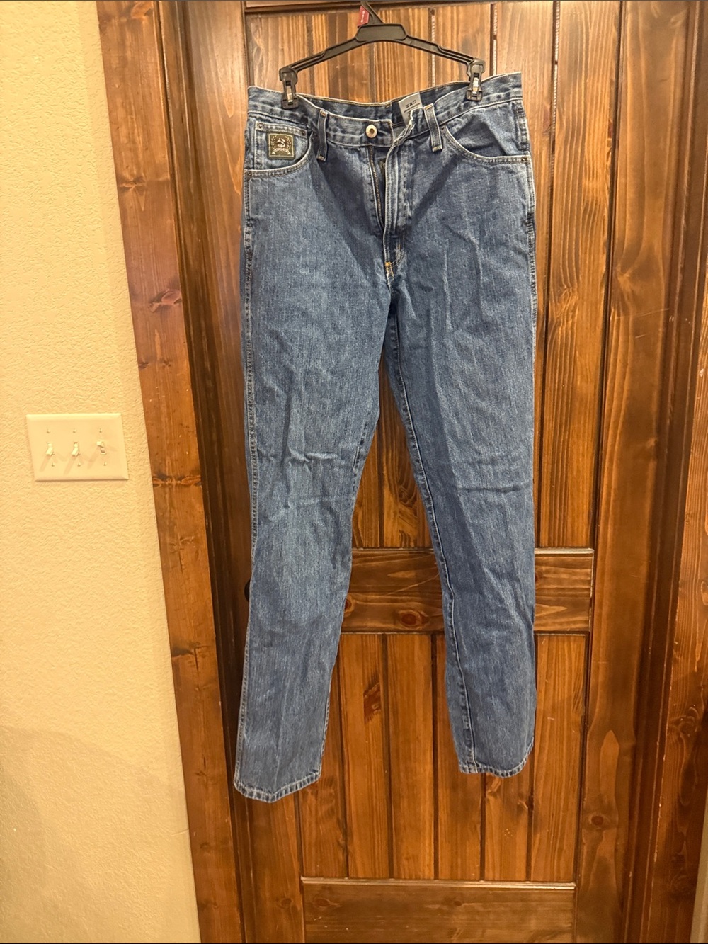 Cinch Men's Straight Jeans in Blue Denim